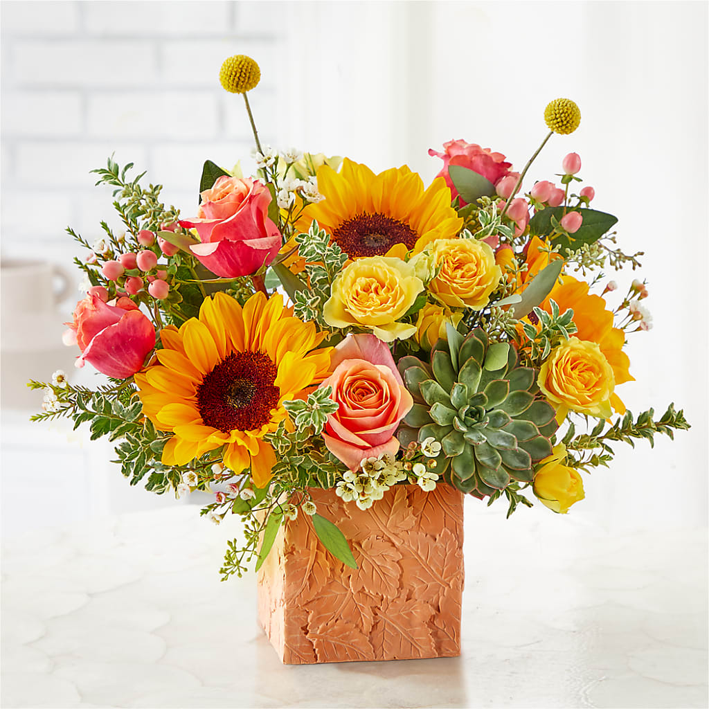 Sunflower Season Bouquet – ROCKY'S FLOWERS, West Terre Haute IN
