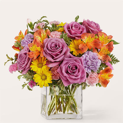 Shades of Happiness Bouquet – ROCKY'S FLOWERS, West Terre Haute IN