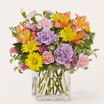 Shades of Happiness Bouquet – ROCKY'S FLOWERS, West Terre Haute IN