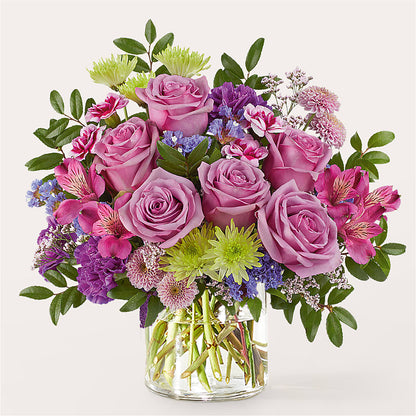 Glass Half Full Bouquet – ROCKY'S FLOWERS, West Terre Haute IN