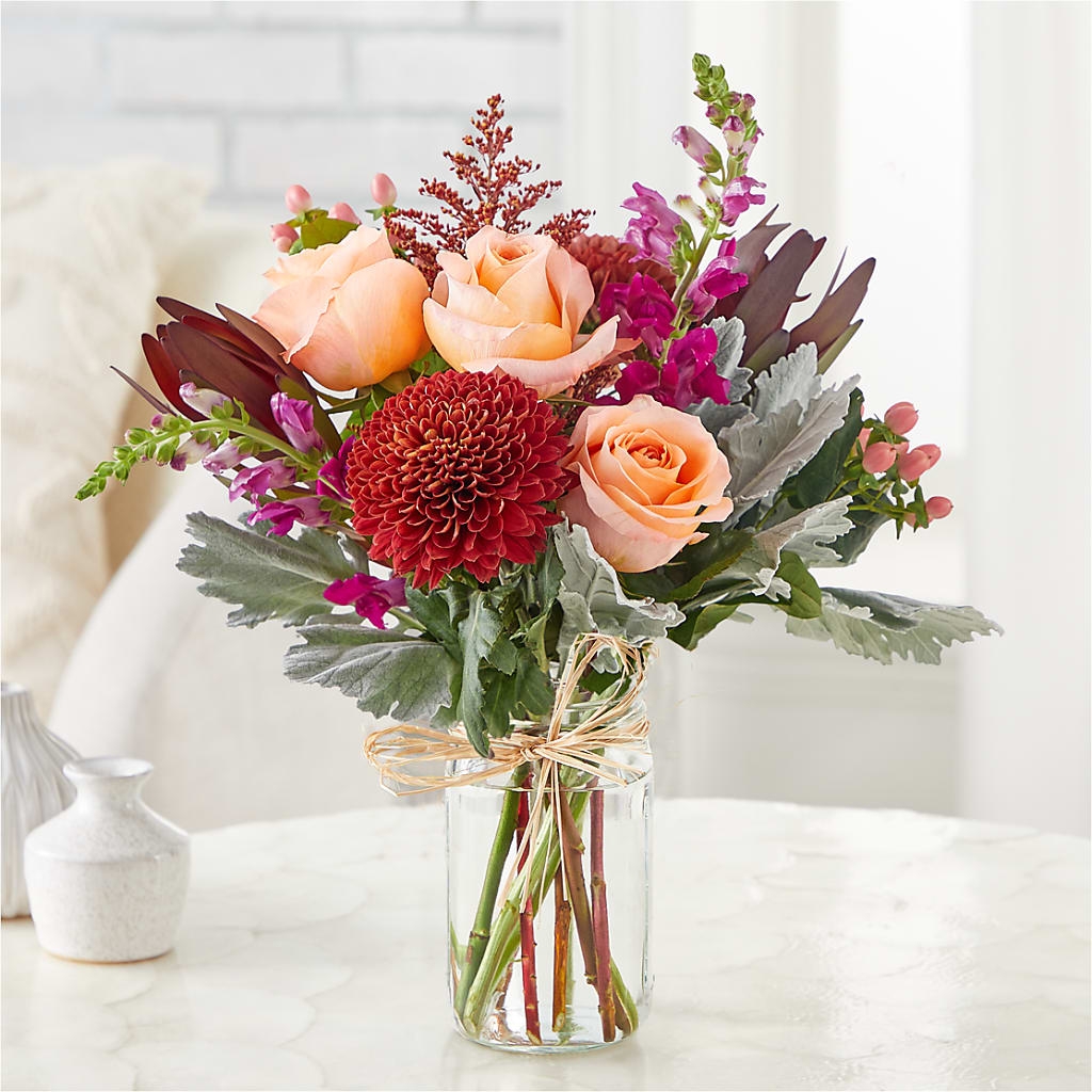 Moody Hues Bouquet – ROCKY'S FLOWERS, West Terre Haute IN