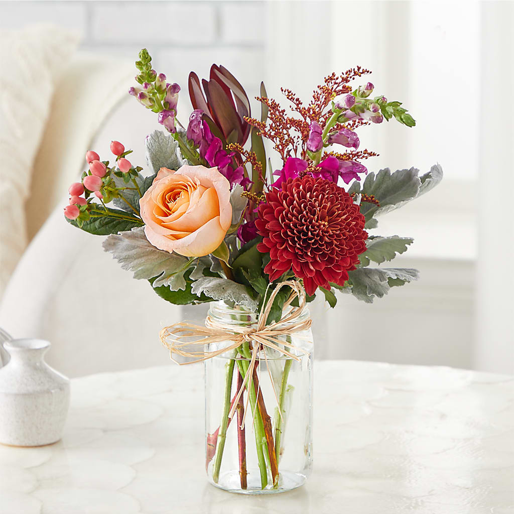 Moody Hues Bouquet – ROCKY'S FLOWERS, West Terre Haute IN