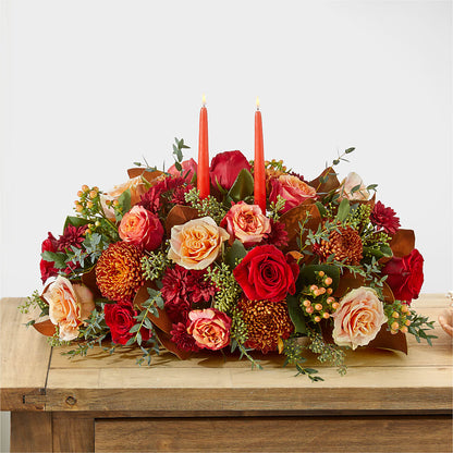 Gather Near Centerpiece – ROCKY'S FLOWERS, West Terre Haute IN